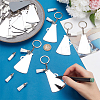 DIY Blank Keychain Making Kit DIY-PH0020-79A-3