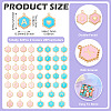 52Pcs 2 Colors Alloy Enamel Pendants ENAM-TA0002-97A-4