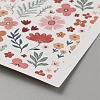 Flower Pattern Polymer Clay Water Transfer Paper DIY-WH0568-73A-2