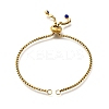 Adjustable 304 Stainless Steel Slider Bracelet/Bolo Bracelets Making LS-STAS-I153-03G-03-1
