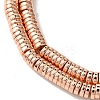 Electroplated Synthetic Non-Magnetic Hematite Beads Strands G-H020-C01-01-3