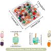 100Pcs 5 Colors Natural Agate Pendants FIND-FH0005-15-2