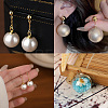 120Pcs 6 Styles Brass Bead Cap Pendant Bails DIY-SP0004-25LG-5