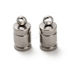 201 Stainless Steel Cord Ends STAS-S167-01D-P-1