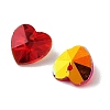 Electroplate Glass Charms GGLA-Z002-02J-2