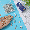 80PCS Tibetan Style Alloy Pendants PALLOY-SC0004-26-3