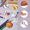 DIY Sport Style Earring Making Kit DIY-TA0006-46-12