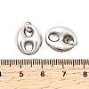 304 Stainless Steel Pendants X-STAS-P441-01P-3