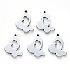 Tarnish Resistant 304 Stainless Steel Pendants STAS-N092-90-1