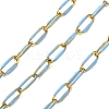 304 Stainless Steel Enamel Cable Chains CHS-R020-02G-01-1