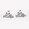 Tibetan Style Alloy Puppy Pendants LS-TIBEP-0399-S-FF-2