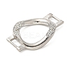 Alloy Crystal Rhinestone Oval Connector Links Charms FIND-M052-10P-NR-2