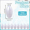 1400Pcs Plastic Imitation Pearl Beads KY-HY0001-23B-2