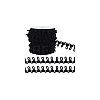 1Bundle Polyester Elastic Button Looping Trim OCOR-BC0006-93A-7