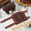 Imitation Leather Tree of Life Cord Bracelet AJEW-WH0342-88B-3