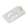 304 Stainless Steel Pendants STAS-M115-01P-G-2