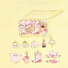 20Pcs 10 Styles Rack Plating Alloy Enamel Pendants ENAM-FS0002-74-9