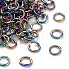 Ion Plating(IP) 304 Stainless Steel Open Jump Rings STAS-CJC0001-26C-1