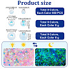 24 Styles Luminous Glass Seed Beads SEED-PH0001-72-2