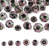 30Pcs 3 Styles Handmade Gold Sand Lampwork Beads LAMP-YW0001-34B-1