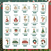 40Pcs 20 Style Christmas Rack Plating Alloy Enamel Pendants ENAM-TA0001-54-4