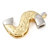 Brass Pendants PALLOY-S036-01G-S-2