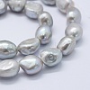 Natural Cultured Freshwater Pearl Beads Strands PEAR-K004-06C-3