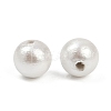 Compressed Cotton Pearl Beads WOVE-V001-A01-6mm-2