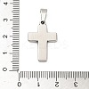 304 Stainless Steel Pendants STAS-P400-09P-3