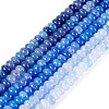 3 Strands 3 Colors Glass Beads Strands GLAA-TA0004-08-2