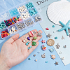 DIY Ocean Theme Jewelry Making Finding Kit DIY-PH0022-48-3