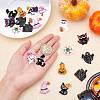 20Pcs 10 Style Halloween Theme Opaque Resin Cabochons RESI-SC0001-63-3