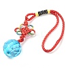 Glass Round Ball Hanging Ornaments HJEW-Z006-01A-3