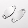 Tarnish Resistant Oval 304 Stainless Steel Links connectors LS-STAS-I045-34-1