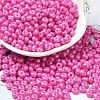 Baking Paint Luster Glass Seed Beads SEED-B001-04A-05-1