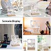 Transparent Acrylic Jewelry Display Stangs EDIS-WH0034-01-6