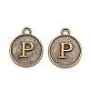 Alloy Pendant Cabochon Settings PALLOY-N156-01P-AB-3
