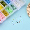 288G 24 Style 12/0 Glass Seed Beads SEED-YW0001-91-4