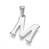 Non-Tarnish 304 Stainless Steel Pendants LS-STAS-F106-95P-M-01-1