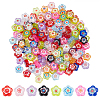 180Pcs Transparent Acrylic Beads OACR-PA0001-54-1