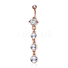 Brass Piercing Jewelry AJEW-EE0006-79RG-5