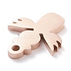 Ion Plating(IP) 304 Stainless Steel Charms LS-STAS-Y002-14RG-3