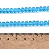 Transparent Glass Beads Strands GLAA-G125-01A-05-2