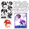 1Pc Carbon Steel Cutting Dies Stencils DIY-GL0004-100E-1