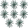 8Pcs Cloth Curly Ribbon Bows AJEW-SP0001-48H-1