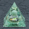 Resin Orgonite Pyramid PW-WG36540-02-1
