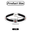Bohemian Alloy & Resin Imitation Turquoise Oval Black Velvet Choker Necklaces NJEW-WH20004-13B-01-2