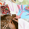 60Pcs 15 Styles PP Plastic Tweezers DIY-BBC0002-64-5