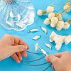 Natural Trochid Shell/Trochus Shell Pendants LS-BSHE-CJC0002-13-5