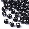 Opaque Acrylic Beads X-SACR-N002-01C-1-1